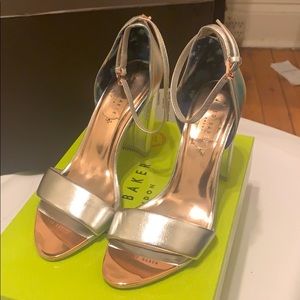 COPY - Ted Baker - phanda silver heels.